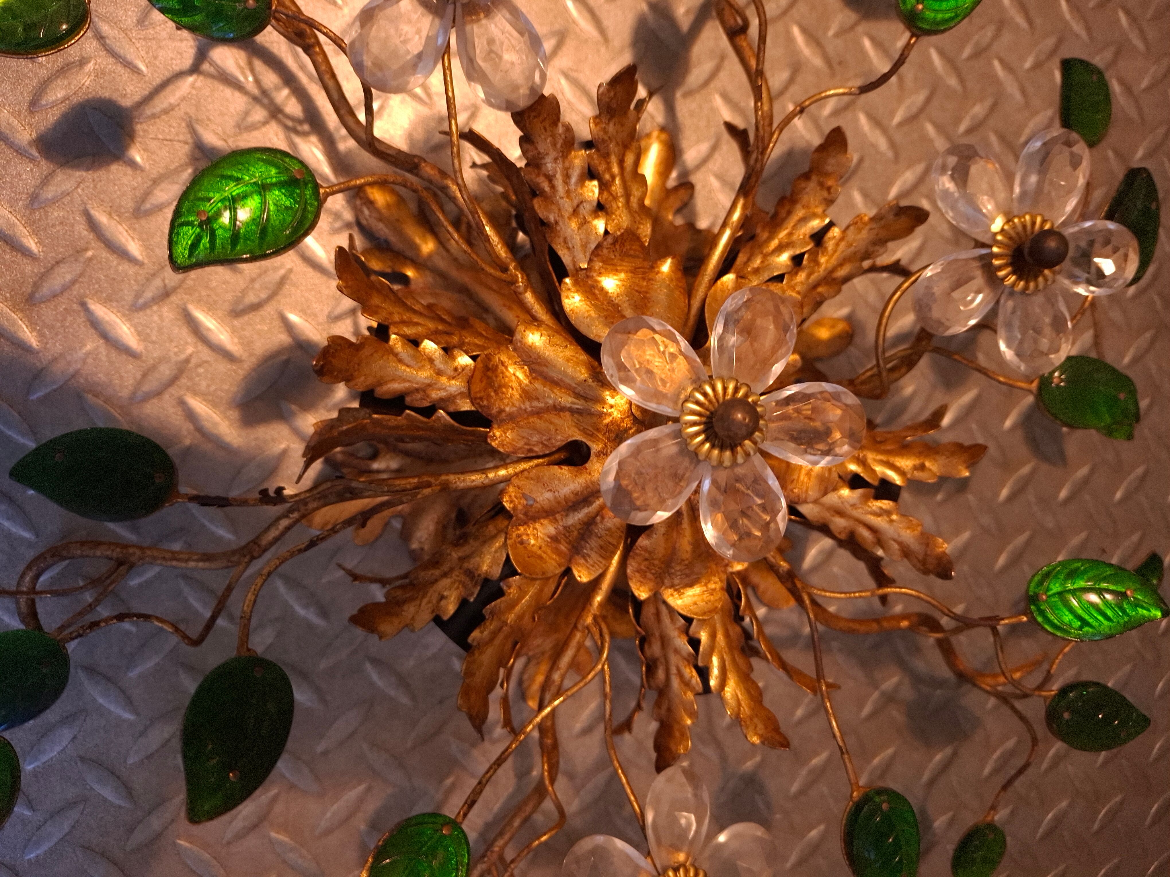 Murano ceiling light by Banci Firenze
