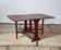 Table scandinave vintage en teck à rabats modulable années 60