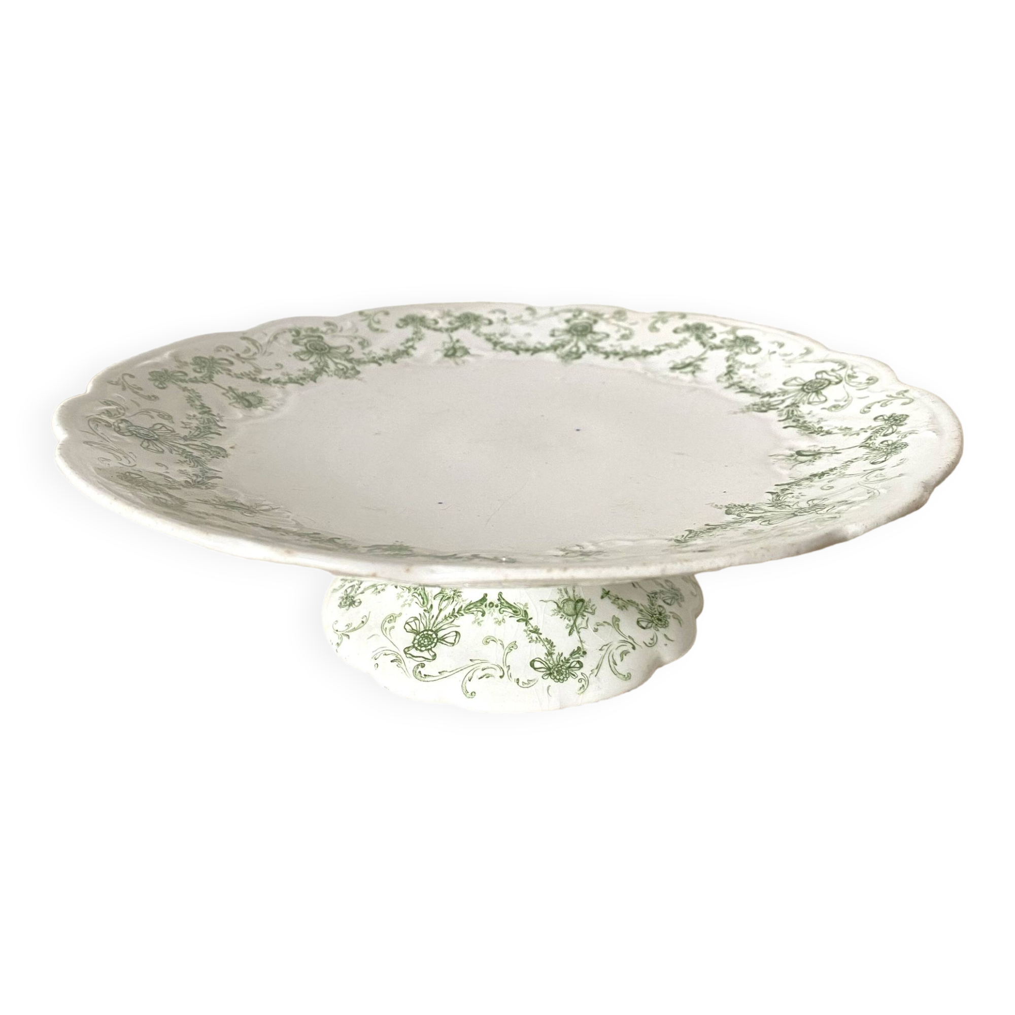 Standing dish, English porcelain compotier Ridgway