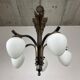 Art Deco bronze pendant lamp