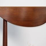 Set of 4 Scandinavian chairs by Peter Hvidt – teak & cord – 1960s