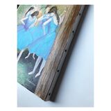 Huile sur toile, Danseuses Bleues