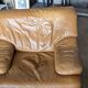 Designer leather sofa