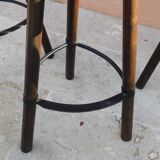 Suite de 5 tabourets de bar