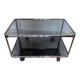 Table basse sur roulettes, années 70