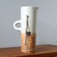 Ceramic pitcher of dove pottery, 70s