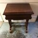 Table travailleuse en acajou debut XXeme