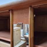 Cross-braced wardrobe