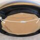 Victorian English Round Grand Mirror – Gilded Wood & Bevelled Glass