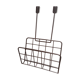 Magazine rack black iron