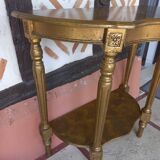 Louis XVI style gilded wood console