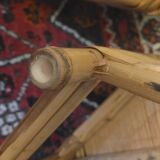 70's bamboo coffee tables