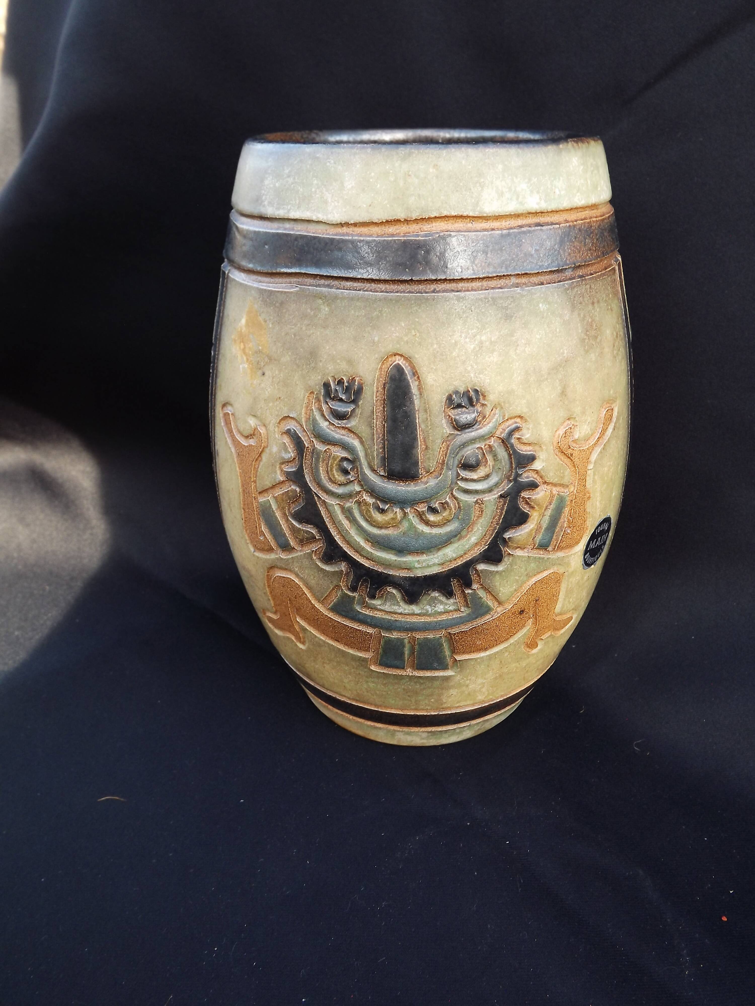 Varnished vase "Dubois"