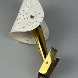 50s 60s wall lamp by Ernest Igl for Hillbrand Brass & Metal Design