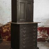 Exceptional piece of craft furniture from the Mérignargues workshop in Nîmes