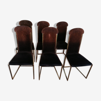 Belgo Chrome lounge chairs 1970
