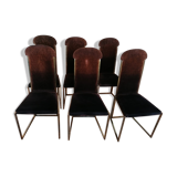 Belgo Chrome lounge chairs 1970
