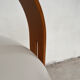 Lampadaire scandinave plywood globe 1960