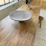 50s pine and oak farmhouse table 2.5m