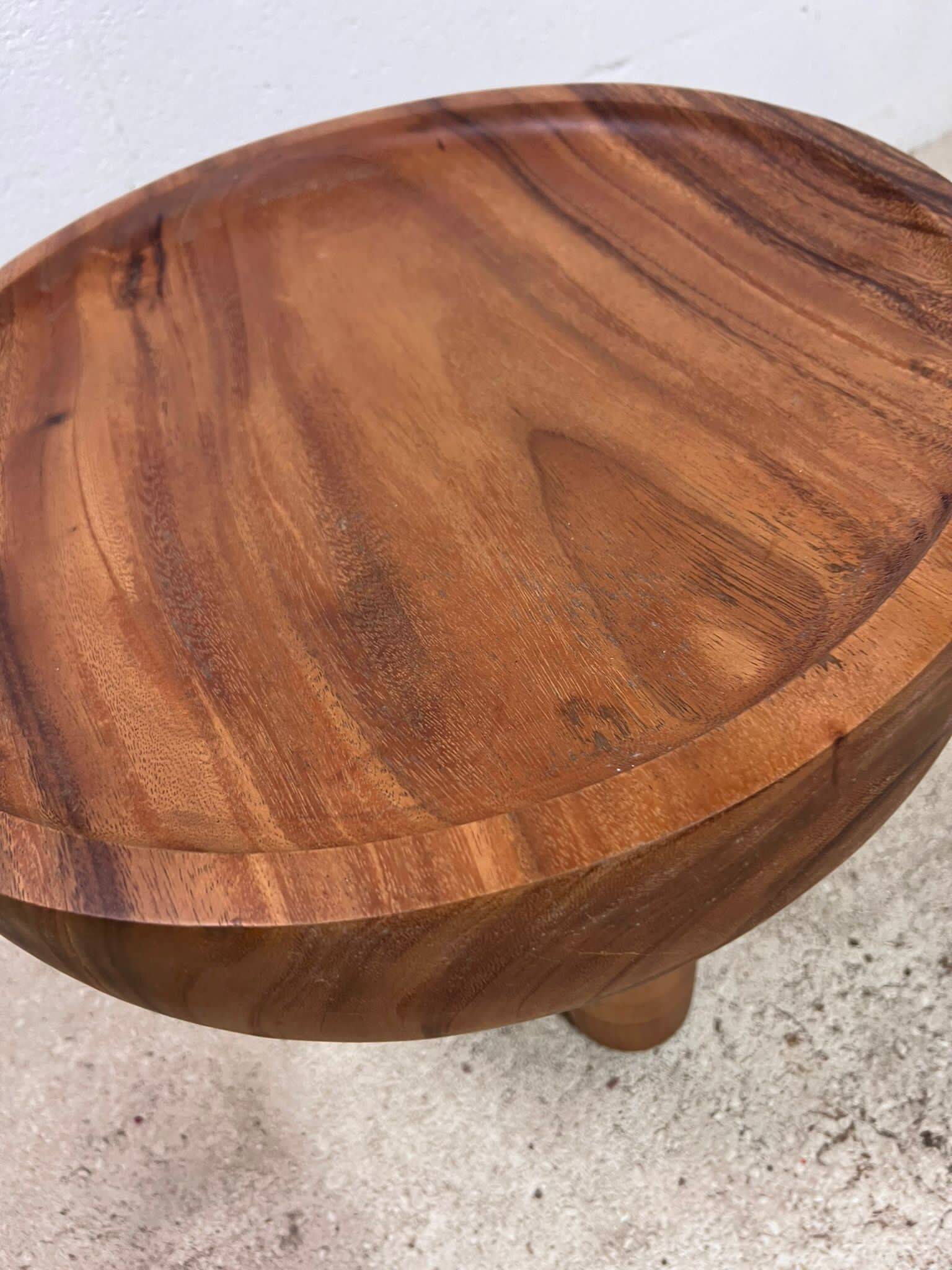 Suar wood side table