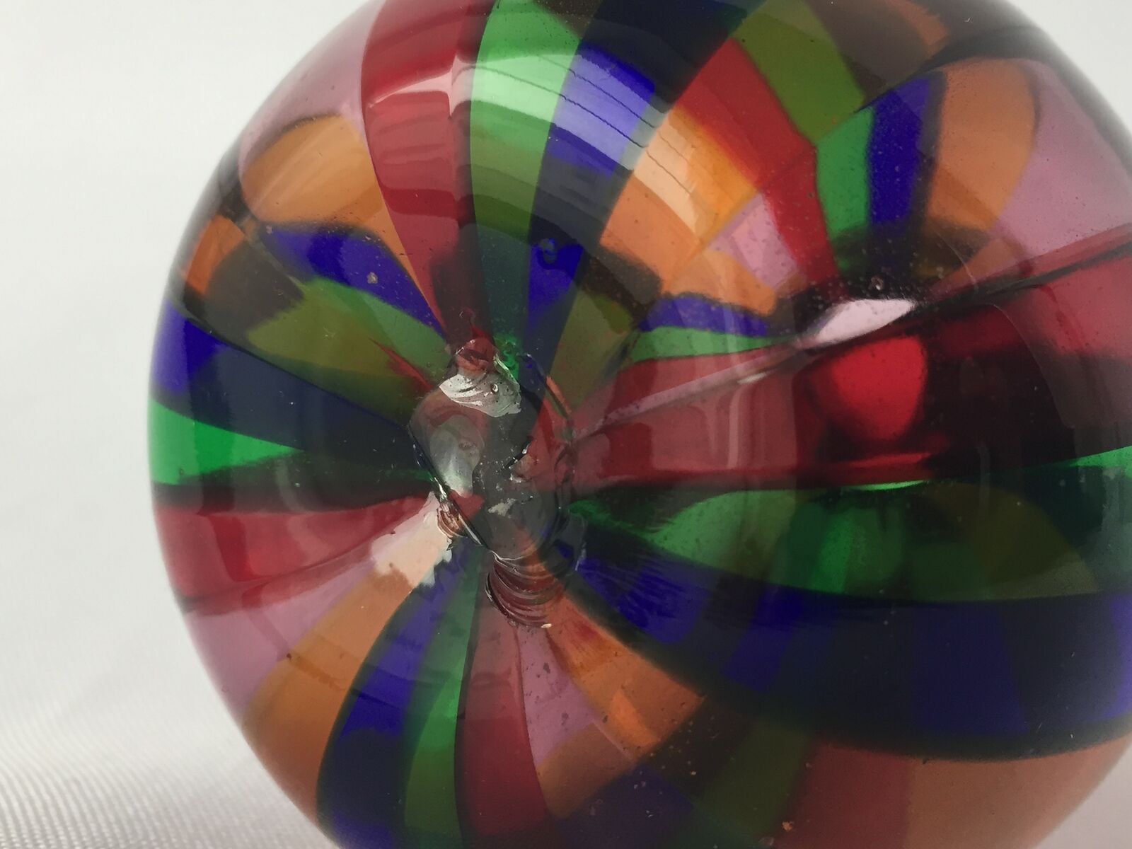 Murano Venitian multicouch coloured glass 1960