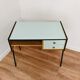 Vintage Scandinavian-style wooden desk
