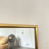 Miroir en bois doré circa 1960