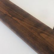 Vintage wall shelf, hanging, metal and wood