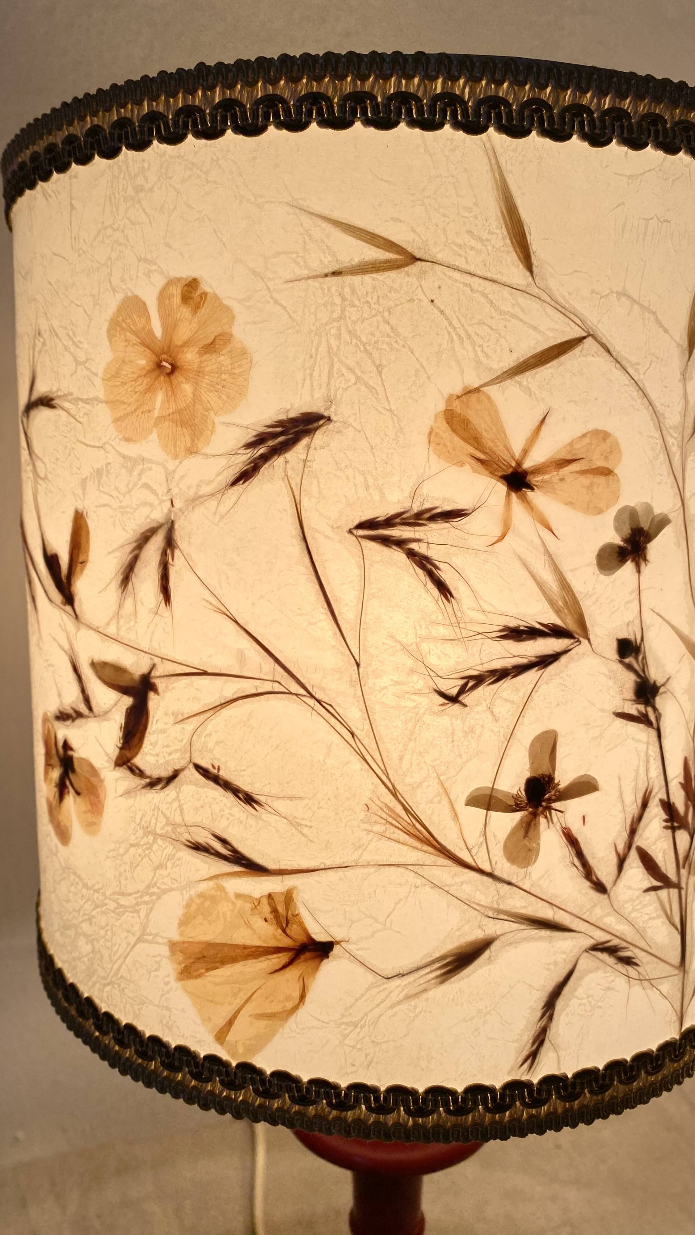 Pair of vintage bedside lamps