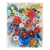 Bouquet de fleurs XXe