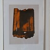Pierre soulages d'après eau forte xvi 1961