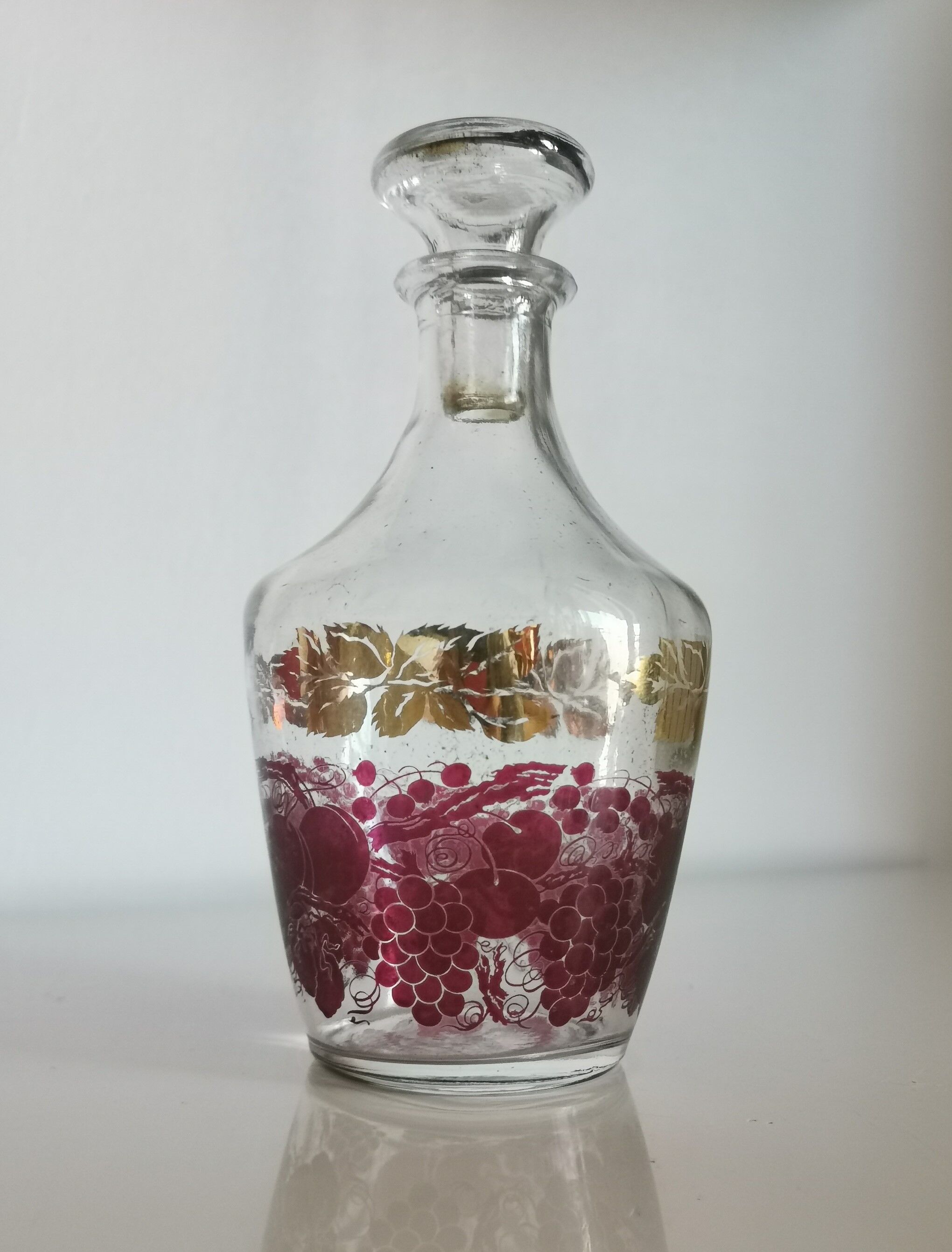 Liquor service in french crystal
