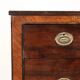 Antique Louis XVI commode in fir and walnut, Italy, 18th century.