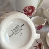 Old coffee service Digoin Sarreguemines