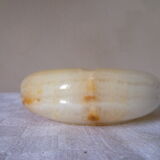 White marble onyx ashtray