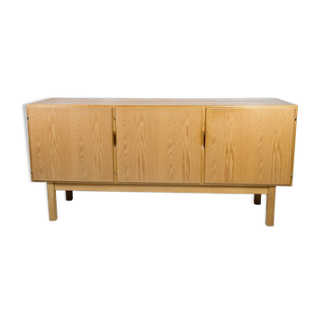 Buffet en chêne clair, Danemark années 60