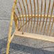 Rattan basket bed