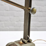 French art deco desk lamp in the style of rene koechlin, 1930s