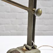 French art deco desk lamp in the style of rene koechlin, 1930s