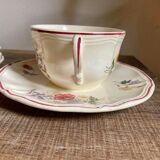 Cup Digoin Sarreguemines model Agreste