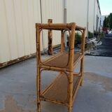 Rattan shelf 1970