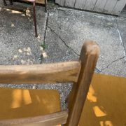Pair of Vintage Scandinavian "Ladderback" Chairs (1960) - To Restore