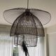 Suspension butterfly champagne