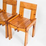 Vintage table and chairs designed by Silvio Coppola for Fratelli Montina.