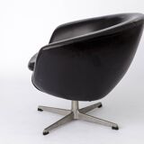 Vintage-Drehsessel aus den 1960er Jahren von Overman, Schweden