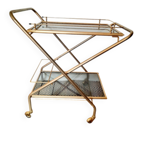 Desserte roulante pliante