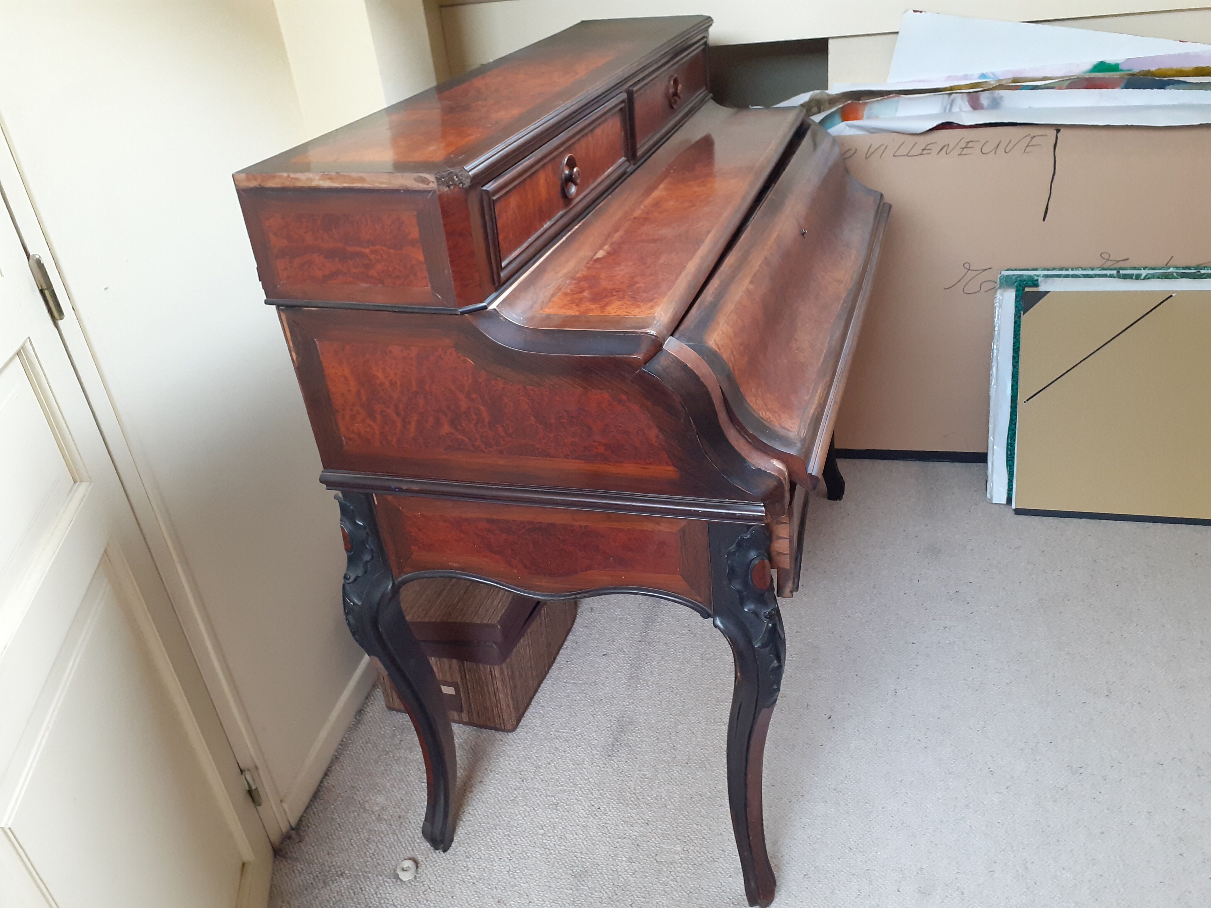 Napoleon III cylinder desk
