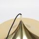 Vintage Semi Pendant Lamp by Fog & Mørup, 47 cm, Danish Mid-Century Design,