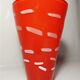 Vintage opaline glass vase italia1970