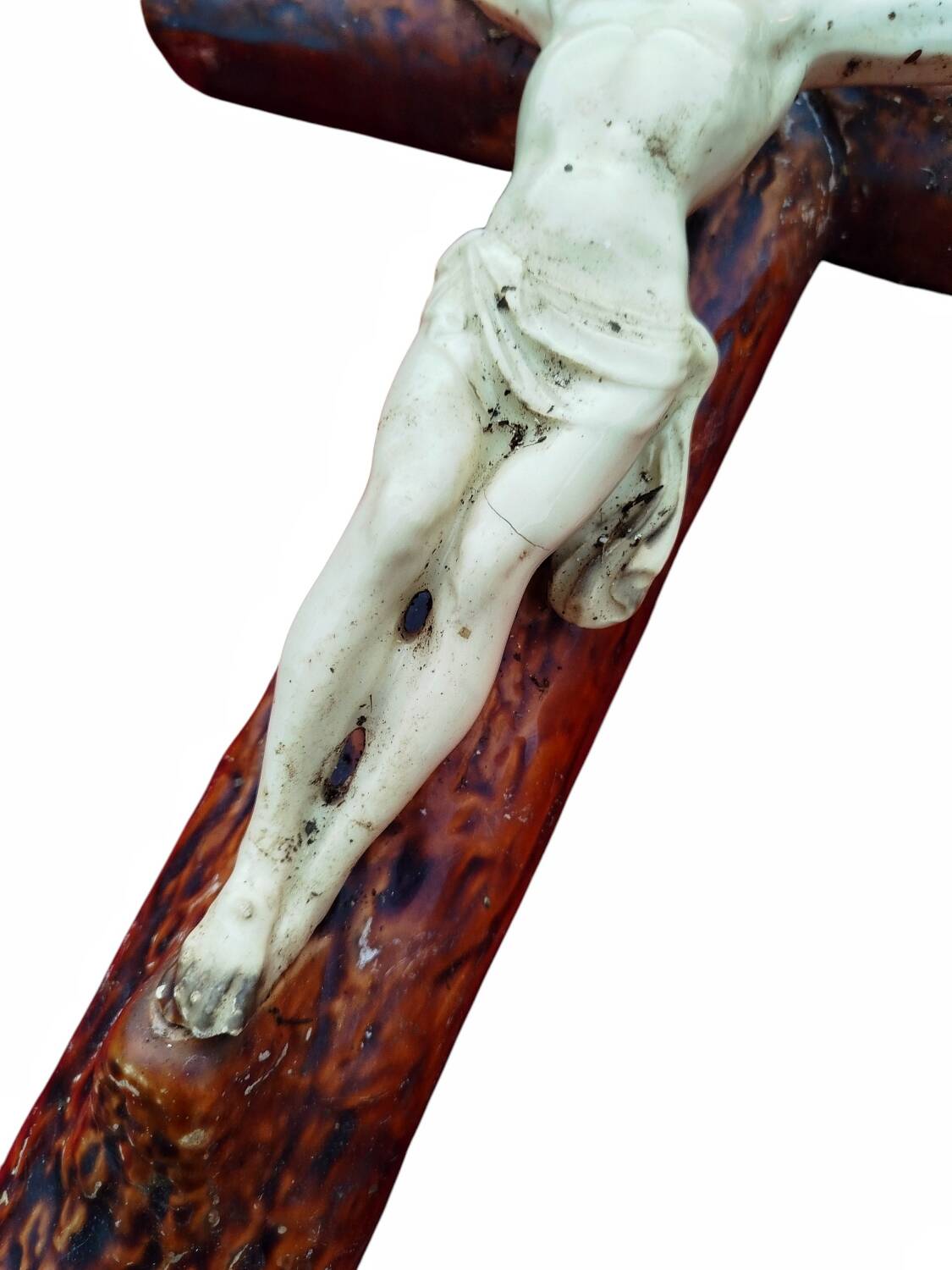 Ceramic crucifix